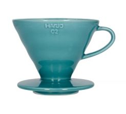 HARIO Kaffeefilter V60 VDC-02 in Blau 1-4 Tassen