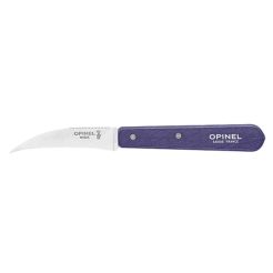 OPINEL Schälmesser N°114 Violett,
Frontansicht 