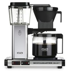 MOCCAMASTER Kaffeemaschine KBG Select Polished Silver