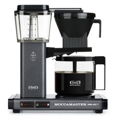 MOCCAMASTER Kaffeemaschine KBG Select Stone Grey