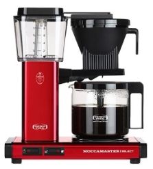 MOCCAMASTER Kaffeemaschine KBG Select Red Metallic