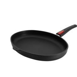 WOLL Fischpfanne Titan Best oval 38 x 28,4 cm, ansicht von vorne
