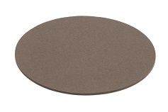 HEY-SIGN Tischset Filz Taupe Ø 35 cm