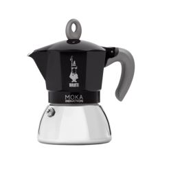 BIALETTI New Moka Induktion Black 4 Tassen