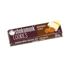 SHOKOMONK Weiße Schokolade mit Cookies 50 g
