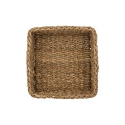 NICOLAS VAHÉ Korb „NVNaba“ aus Seegras 21 x 21 cm