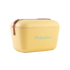 POLARBOX Kühlbox 20 l Retro Vintage Design in Yellow