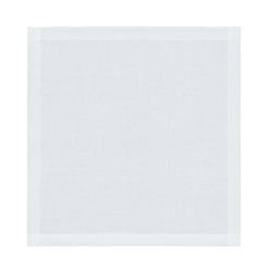 NAPKING Serviette "Bianco Ottico" Weiß 100 % Leinen, 50 × 50 cm, Vollansicht