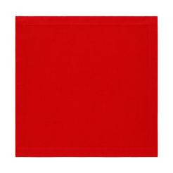 NAPKING Serviette "Rosso " Rot 100 % Leinen, 50 × 50 cm