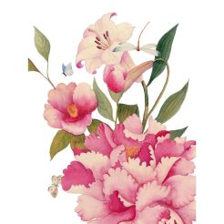 NAPKING Geschirrtuch „Peony“ 55 × 75 cm, 100 % Leinen