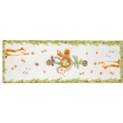 NAPKING Tischläufer „Squirrel“ 50 × 150 cm, 100 % Leinen