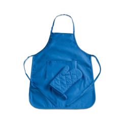 STÄDTER Kids - Kinderschürze in blau 2 teilig