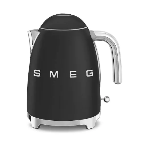SMEG Wasserkocher 1,7 Liter in Schwarz matt