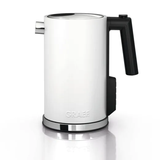 GRAEF Edelstahl Wasserkocher WK901 in Weiß matt