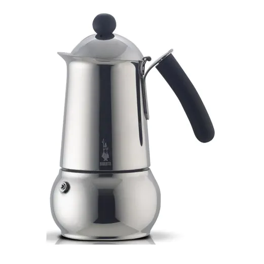 BIALETTI Espressokanne Class aus Edelstahl Tassen induktion