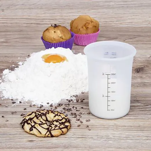 STÄDTER Messbecher aus Silikon 250 ml