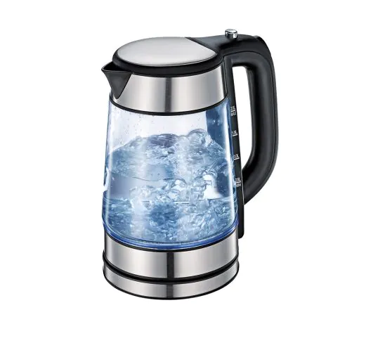 Cilio Wasserkocher Vesuvio 2 Liter aus Glas
