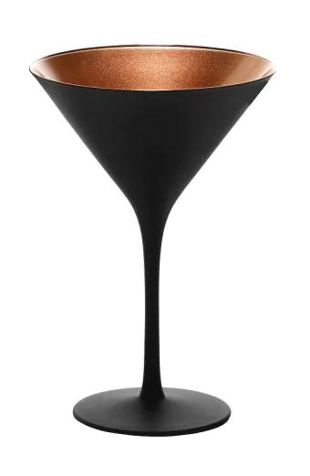 STÖLZLE Cocktailschale Elements in Schwarz/Bronze