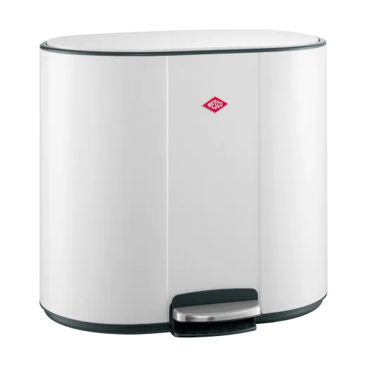 WESCO Mülleimer Multi Collector 2 in Weiß matt