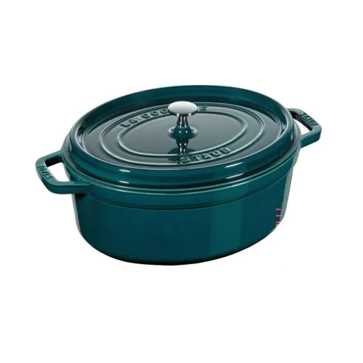 STAUB Bräter oval aus Gusseisen in Le Mar 31 cm