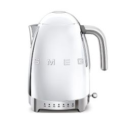 SMEG Wasserkocher mit Temperaturauswahl 1,7 Liter in Chrom