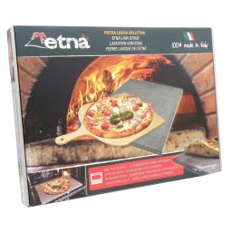 EPPICOTISPAI Pizzastein Etna mit Pizzaschieber