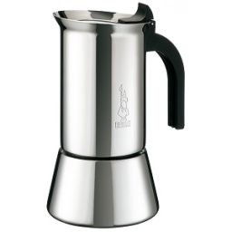 BIALETTI Espressokanne Venus aus Edelstahl 6 Tassen - induktion