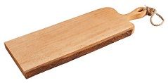 ZASSENHAUS Servierbrett mit Griff aus Mangoholz 46 cm x 19 cm
