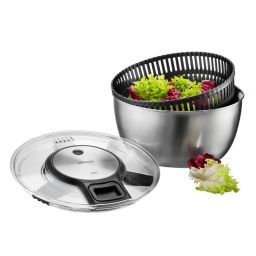 GEFU Salatschleuder &bdquo;SPEEDWING&reg;&ldquo; Edelstahl 5 L