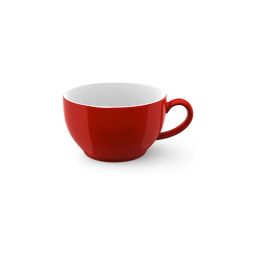 DIBBERN Solid Color Kaffee/Tee Obertasse in Signalrot 250 ml