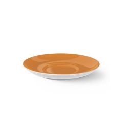 DIBBERN Solid Color Kaffee/Tee Untertasse in Orange