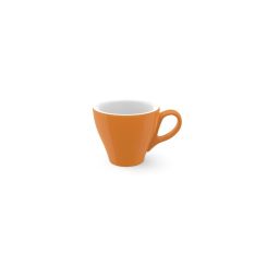 DIBBERN Solid Color Espresso Obertasse Classico in Orange 90 ml