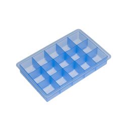 LURCH Eiswürfelform eckig 15er 3 cm in Eisblau