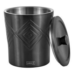 LURCH Eiskübel Edelstahl 1500 ml in Smokey Grey