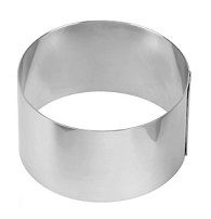 ST&Auml;DTER Dessering aus Edelstahl 7 cm x 6 cm