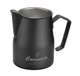 MOTTA Milchkännchen Europa aus Edelstahl in Schwarz 750ml