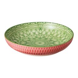 CILIO Schale "AMICI" Rauten rosa 21 cm, Vollansicht