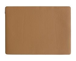 ASA Tischset Lederoptik Karamell 46 cm x 33 cm