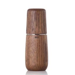 ADHOC Pfeffer-/Salzmühle Yono Naturholz in Eiche Dunkel 18 cm