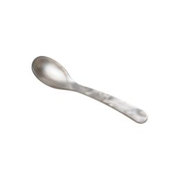 G.F.HEIM & S&Ouml;HNE Eierl&ouml;ffel perlmuttartig in Silber