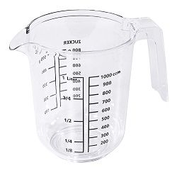 CONTACTO Messbecher aus Kunststoff 1000 ml