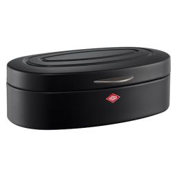 WESCO Elly Brotkasten in Schwarz matt