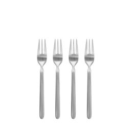 BLOMUS Kuchengabeln-Set Stella 4 Stk. Silber