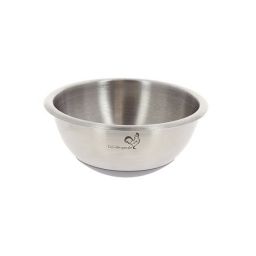 DE BUYER K&uuml;chensch&uuml;ssel aus Edelstahl und Silikon 2,1 Liter