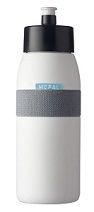 MEPAL Sporttrinkflasche Ellipse in Weiß 500 ml