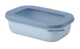 MEPAL Multischüssel Cirqula rechteckig in Nordic Blue 500 ml
