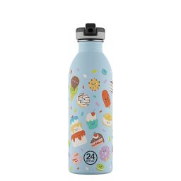 24 BOTTLES Trinkflasche Urban Sweet Friends 500 ml, Ansicht von vorne