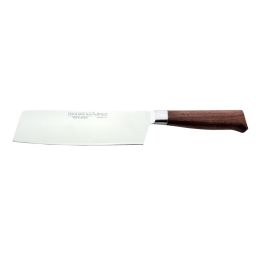 BURGVOGEL Nakiri-Messer &bdquo;Juglans Line&ldquo; 17 cm Walnuss