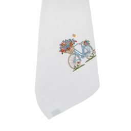 VISTA PORTUGUESE Geschirrtuch Fahrrad weiß 50 cm x 70 cm