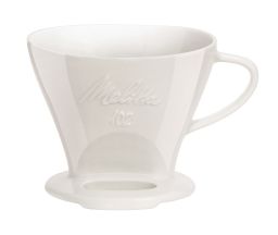 MELITTA Kaffeefilter aus Porzellan 102 in Weiß